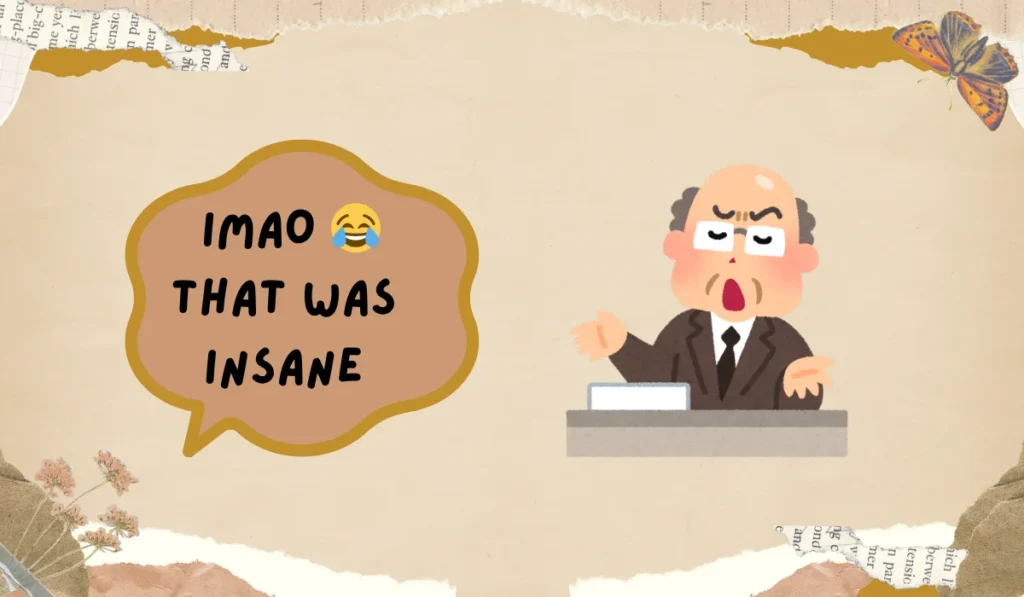 imao meaning in text