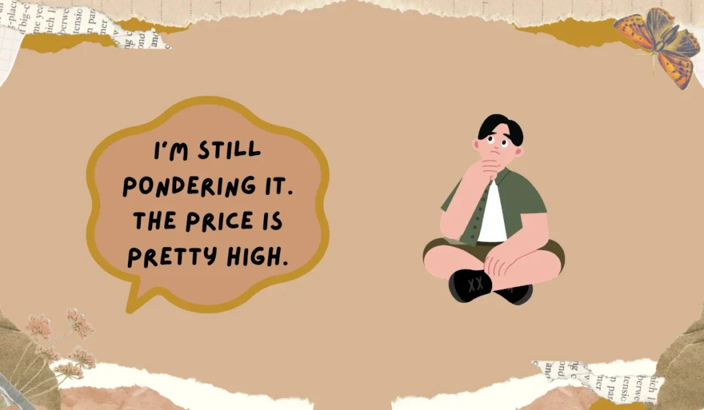 pondering meaning
